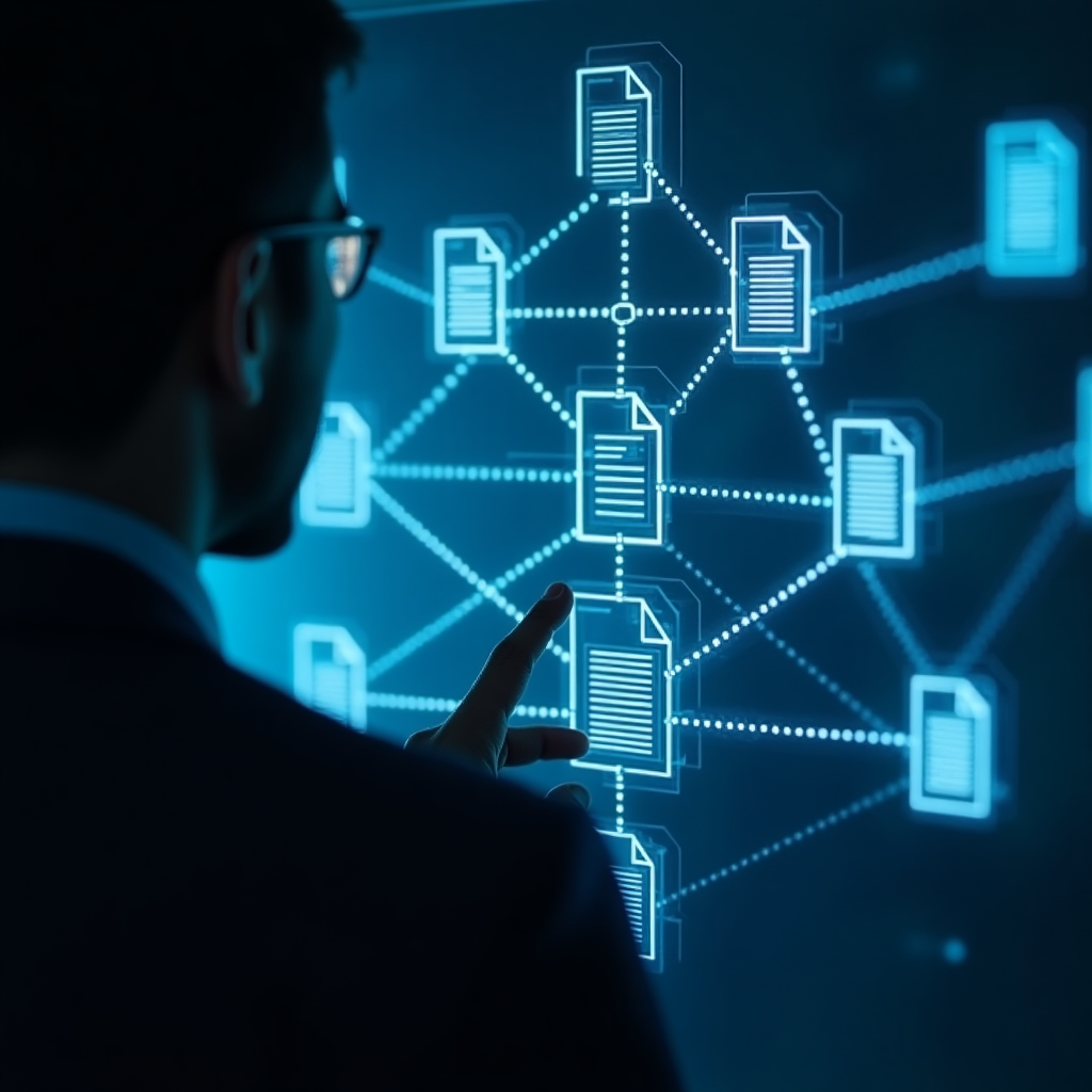 Blockchain en documentos